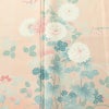 訪問着 加賀友禅 良品 落款入り 浜ちりめん 縮緬 正絹 花柄 袷仕立て 身丈160.5cm 裄丈65cm 一部しつけ糸付き 共八掛 フォーマル 着物 ピンク_画像5
