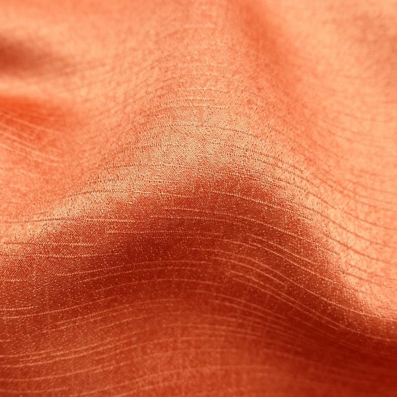 付け下げ 良品 正絹 古典柄 袷仕立て 身丈164.5cm 裄丈68cm 箔 フォーマル 着物 橙_画像21