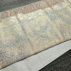 袋帯 ふくれ織 六通柄 フォーマル用 正絹 木の葉・植物柄 箔 帯 青・紺_画像11