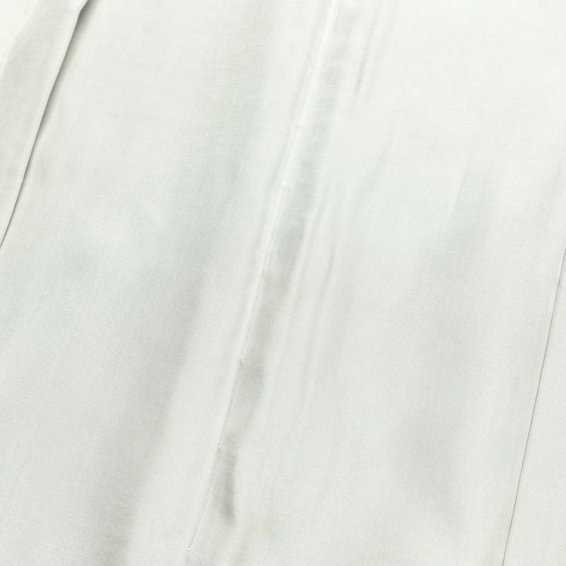 大島紬 正絹 木の葉・植物柄 袷仕立て 証紙なし 身丈160.5cm 裄丈65cm 着物 茶_画像19