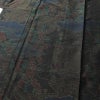 大島紬 良品 しつけ糸付き 正絹 証紙なし 風景柄 袷仕立て 身丈164cm 裄丈65cm 着物 多色使い_画像5