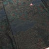 大島紬 良品 しつけ糸付き 正絹 証紙なし 風景柄 袷仕立て 身丈164cm 裄丈65cm 着物 多色使い_画像11