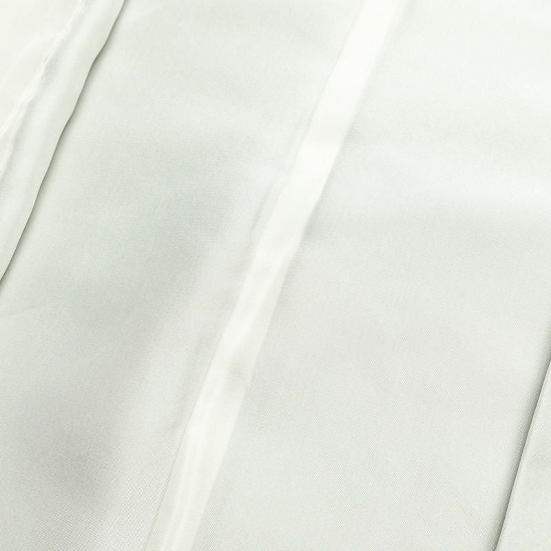 色無地 良品 草木染 一つ紋付き 正絹 花柄 袷仕立て 身丈171.5cm 裄丈71cm フォーマル 金彩 着物 緑・うぐいす色_画像19