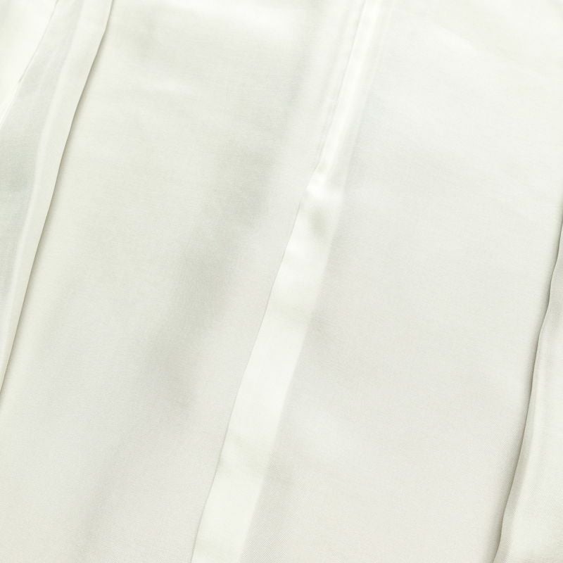 訪問着 良品 縮緬 正絹 風景柄 袷仕立て 身丈165cm 裄丈67.5cm 箔 一部しつけ糸付き フォーマル 着物 くすみピンク ピンク_画像19