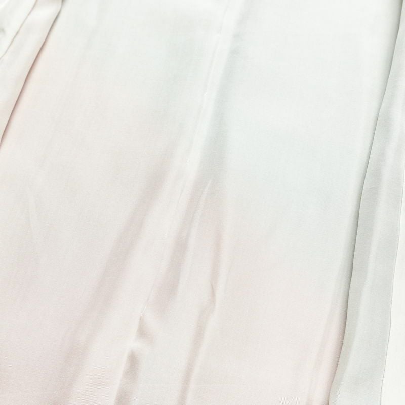 訪問着 美品 金駒刺繍 綸子 正絹 古典柄 袷仕立て 身丈155cm 裄丈63cm 箔 共八掛 金彩 フォーマル 着物 緑・うぐいす色_画像18