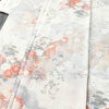 小紋 良品 正絹 花柄 袷仕立て 身丈156cm 裄丈64.5cm 箔 ピンク_画像5