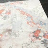 小紋 良品 正絹 花柄 袷仕立て 身丈156cm 裄丈64.5cm 箔 ピンク_画像12