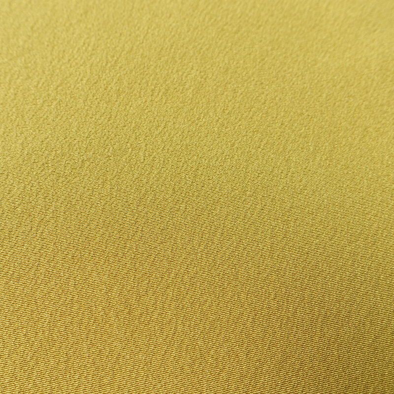 色無地 一つ紋付き 正絹 無地 袷仕立て 身丈150.5cm 裄丈63cm フォーマル 着物 黄・黄土色_画像7