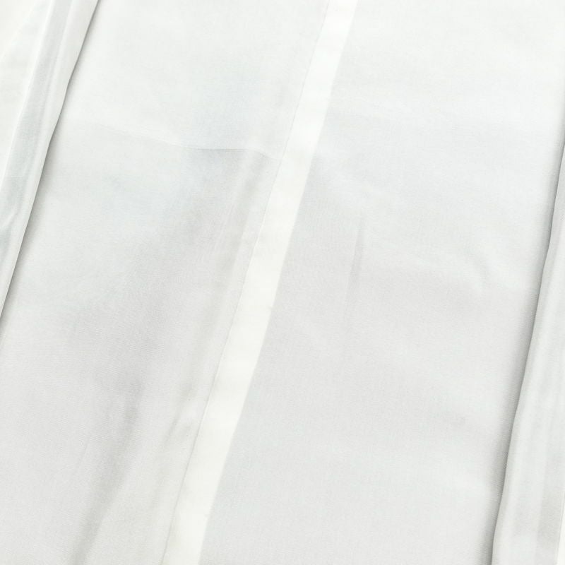 小紋 良品 紬地 絞り 正絹 幾何学柄・抽象柄 袷仕立て 身丈154.5cm 裄丈64cm 着物 紫・藤色_画像17