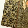振袖 良品 金駒刺繍 セット品 長襦袢 正絹 古典柄 袷仕立て 身丈166.5cm 裄丈69cm 箔 フォーマル 着物 松 蝶 緑・うぐいす色_画像12
