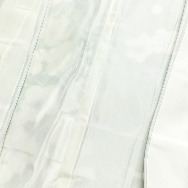 振袖 良品 金駒刺繍 正絹 古典柄 袷仕立て 身丈162cm 裄丈65.5cm 箔 金彩 梅 フォーマル 着物 青・紺_画像19