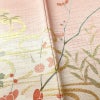 訪問着 良品 綸子 正絹 古典柄 袷仕立て 身丈158cm 裄丈65cm 箔 フォーマル 着物 ピンク_画像10