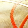 名古屋帯 太鼓柄 良品 金駒刺繍 正絹 古典柄 名古屋仕立て 箔 刺繍 金糸 帯 金・銀_画像7