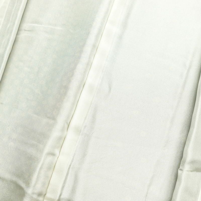 小紋 縮緬 正絹 その他の柄 袷仕立て 身丈153cm 裄丈68cm 着物 黒_画像18