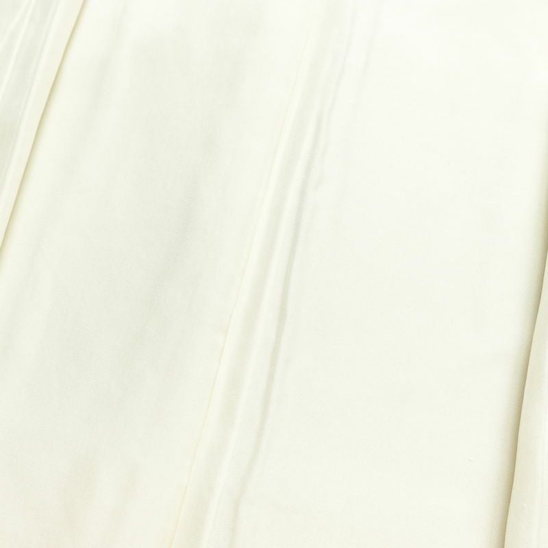 付け下げ 良品 紬地 正絹 花柄 袷仕立て 身丈167cm 裄丈66.5cm 着物 クリーム_画像18