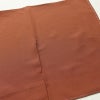色無地 美品 しつけ糸付き 縮緬 一つ紋付き 正絹 その他の柄 袷仕立て 身丈167cm 裄丈66cm 共八掛 着物 茶_画像14