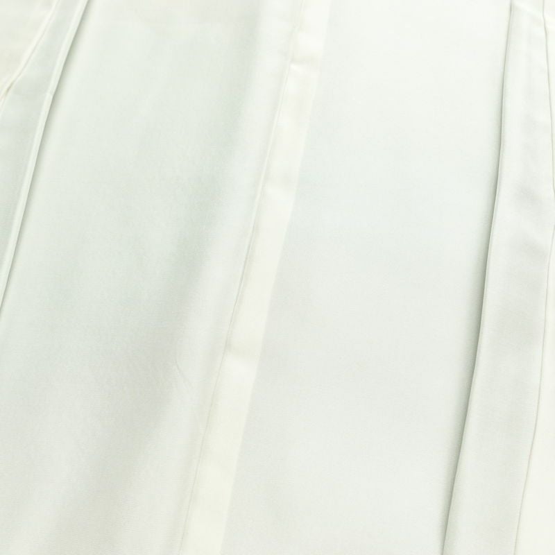 訪問着 美品 綸子 花柄 袷仕立て 身丈166.5cm 裄丈69.5cm 箔 一部しつけ糸付き フォーマル 着物 青・紺_画像18