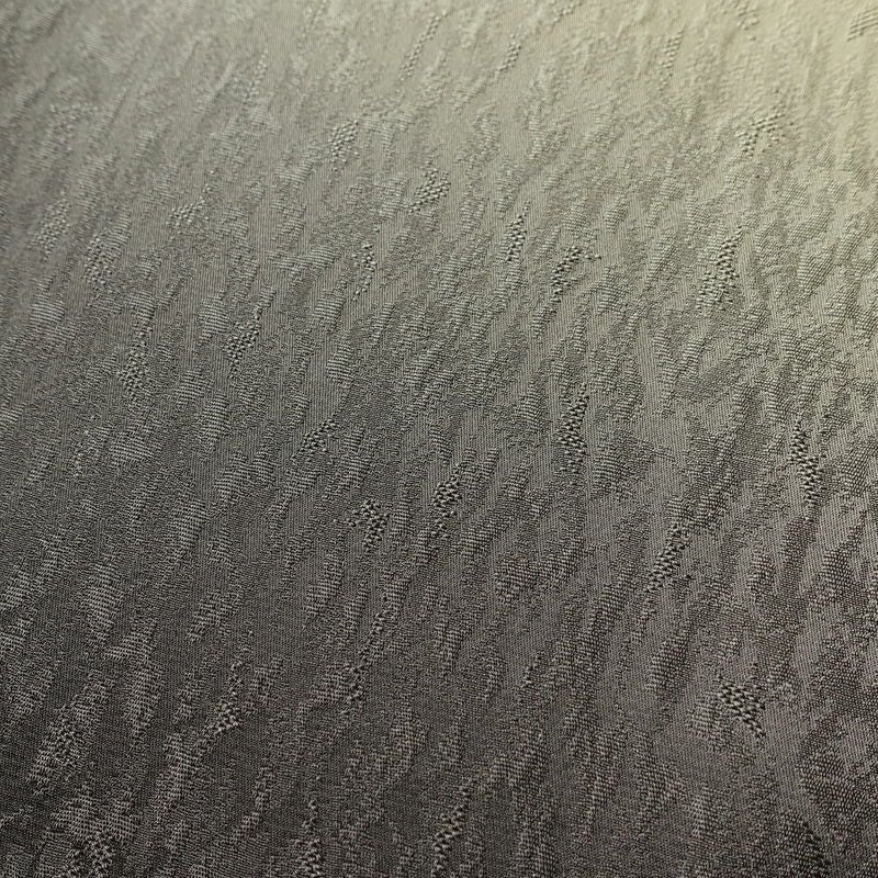 付け下げ 美品 正絹 その他の柄 袷仕立て 身丈165cm 裄丈67cm フォーマル 着物 緑・うぐいす色_画像7