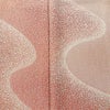 付け下げ 良品 縮緬 正絹 流水・波柄 袷仕立て 身丈169.5cm 裄丈69cm 共八掛 フォーマル 着物 ピンク_画像6