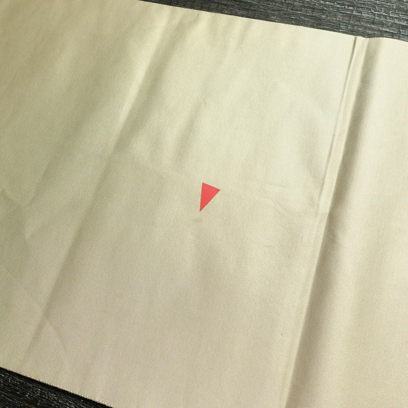 袋帯 太鼓柄 金駒刺繍 フォーマル用 正絹 幾何学柄・抽象柄 刺繍 帯 ベージュ_画像17