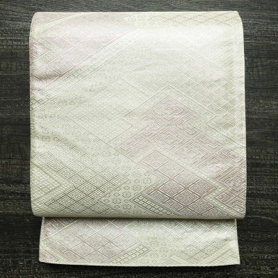 袋帯 全通柄 フォーマル用 正絹 古典柄 箔 帯 金・銀