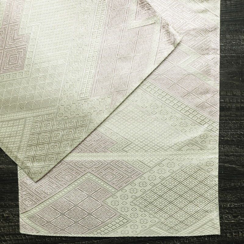 袋帯 全通柄 フォーマル用 正絹 古典柄 箔 帯 金・銀_画像13