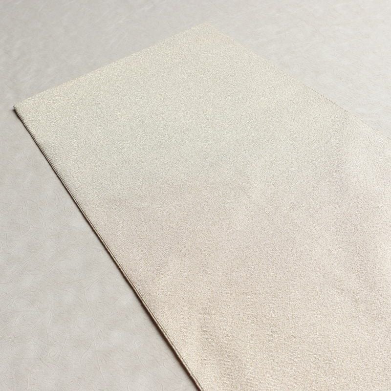 袋帯 つづれ織 太鼓柄 良品 フォーマル用 正絹 木の葉・植物柄 金糸 帯 クリーム_画像17