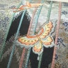 袋帯 六通柄 フォーマル用 正絹 蝶・昆虫柄 箔 金糸 帯 金・銀_画像3