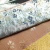 袋帯 六通柄 フォーマル用 正絹 蝶・昆虫柄 箔 金糸 帯 金・銀_画像11