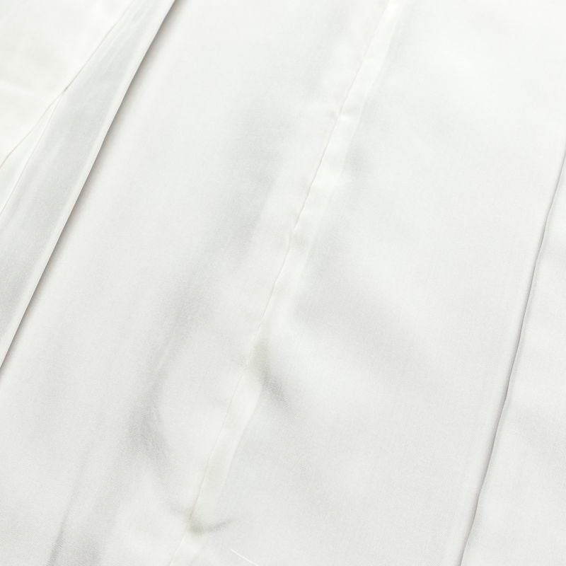 付け下げ 良品 正絹 風景柄 袷仕立て 身丈159.5cm 裄丈65.5cm 箔 一部しつけ糸付き フォーマル 着物 紫・藤色_画像19