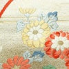 袋帯 六通柄 フォーマル用 正絹 古典柄 刺繍 帯 クリーム_画像4