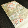 袋帯 六通柄 フォーマル用 正絹 古典柄 刺繍 帯 クリーム_画像20