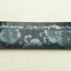 袋帯 六通柄 良品 フォーマル用 正絹 花柄 箔 帯 青・紺_画像15