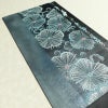 袋帯 六通柄 良品 フォーマル用 正絹 花柄 箔 帯 青・紺_画像17