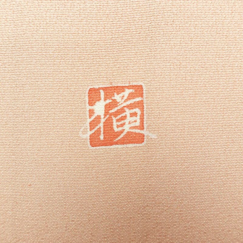 色留袖 良品 三つ紋入り 落款入り 正絹 人物・動物柄 袷仕立て 身丈165.5cm 裄丈66.5cm 箔 金彩 金通し フォーマル 着物 ピンク_画像15