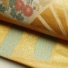 袋帯 沈金箔 六通柄 フォーマル用 正絹 古典柄 箔 帯 金・銀_画像7
