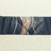 名古屋帯 太鼓柄 美品 正絹 流水・波柄 名古屋仕立て 箔 帯 青・紺_画像13