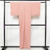 色無地 しつけ糸付き 正絹 その他の柄 袷仕立て 身丈154.5cm 裄丈66cm フォーマル 着物 ピンク_画像2