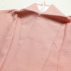 色無地 しつけ糸付き 正絹 その他の柄 袷仕立て 身丈154.5cm 裄丈66cm フォーマル 着物 ピンク_画像17