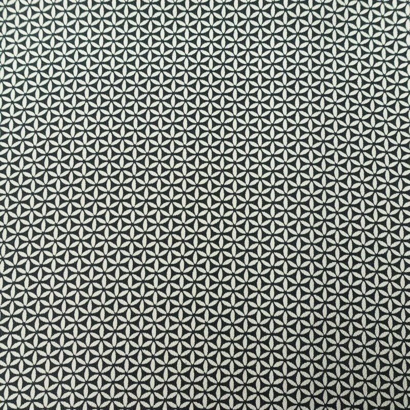 小紋 正絹 古典柄 袷仕立て 身丈156cm 裄丈64cm 着物 黒_画像6