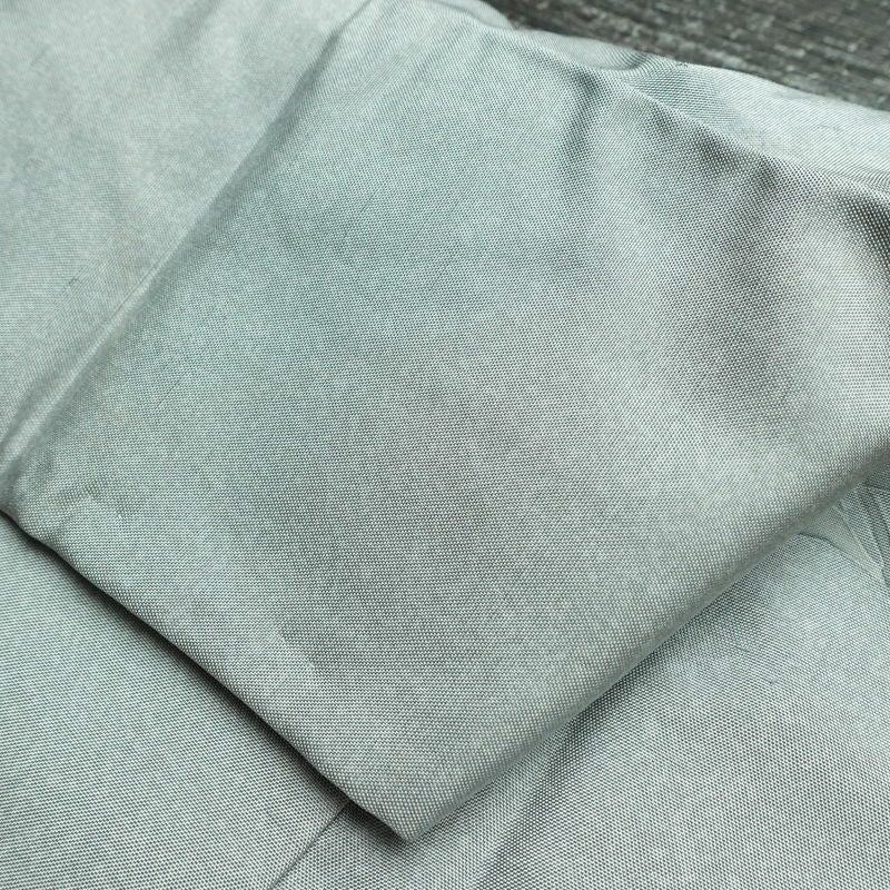 訪問着 紬地 しつけ糸付き 正絹 花柄 袷仕立て 身丈167cm 裄丈67cm フォーマル 着物 青・紺_画像19