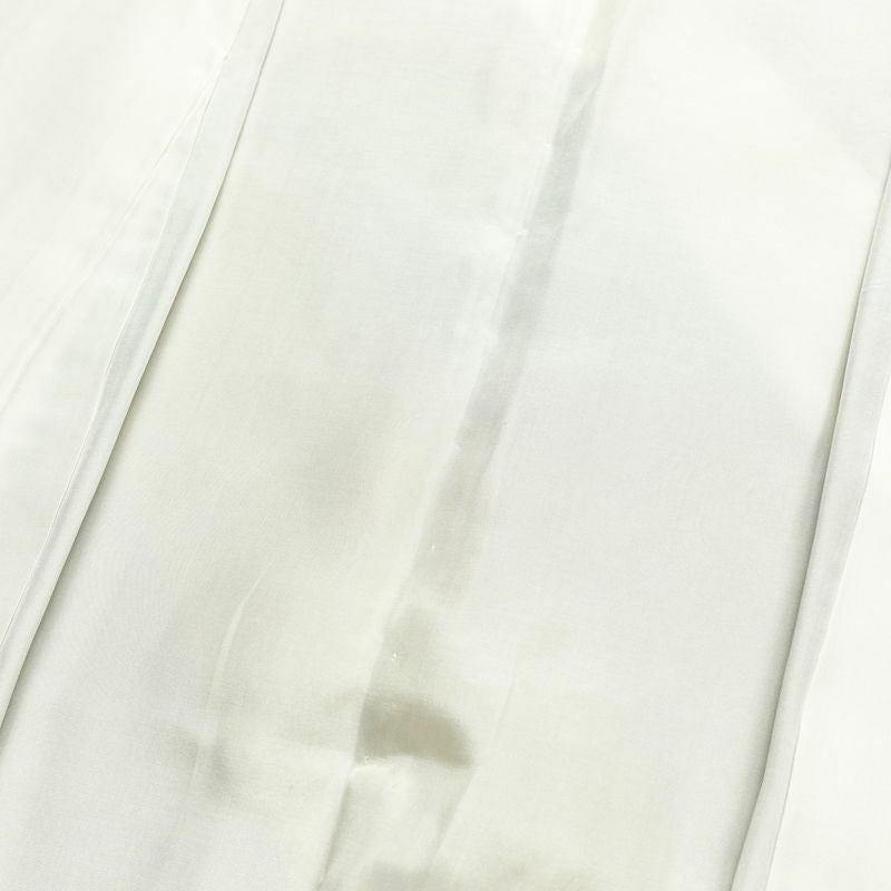 訪問着 良品 しつけ糸付き 正絹 人物・動物柄 袷仕立て 身丈163cm 裄丈65.5cm 箔 金彩 フォーマル 着物 ベージュ_画像19