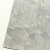 小紋 縮緬 正絹 風景柄 袷仕立て 身丈160.5cm 裄丈64.5cm 着物 グレー_画像12