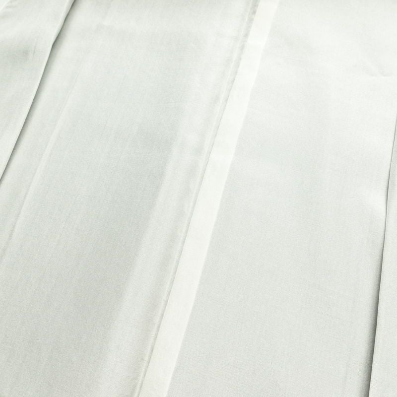 紬 良品 しつけ糸付き 正絹 木の葉・植物柄 袷仕立て 身丈165.5cm 裄丈69.5cm 着物 茶_画像18