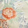 名古屋帯 太鼓柄 正絹 花柄 名古屋仕立て 帯 白_画像3