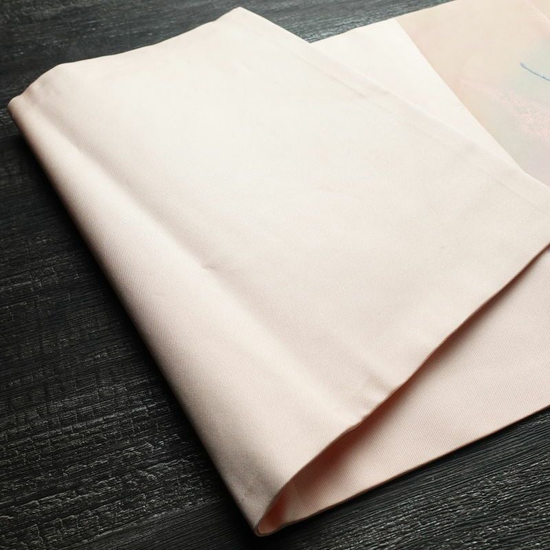 名古屋帯 太鼓柄 正絹 花柄 名古屋仕立て 帯 ピンク_画像11