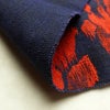 名古屋帯 六通柄 良品 正絹 花柄 名古屋仕立て 帯 青・紺_画像10