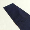 名古屋帯 六通柄 良品 正絹 花柄 名古屋仕立て 帯 青・紺_画像16