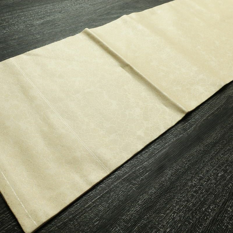 名古屋帯 六通柄 正絹 その他の柄 名古屋仕立て 帯 ベージュ_画像8