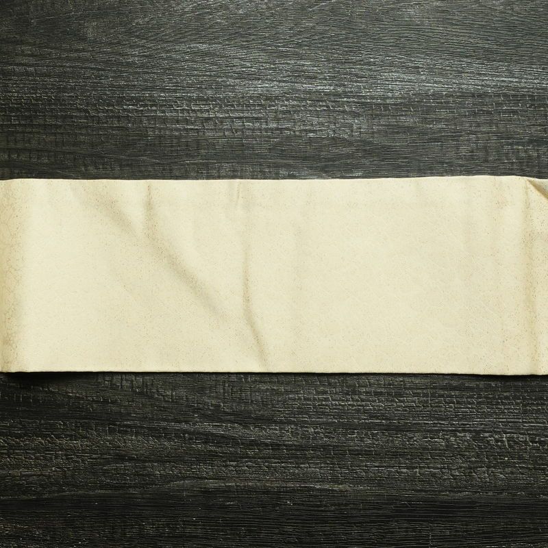 名古屋帯 六通柄 正絹 その他の柄 名古屋仕立て 帯 ベージュ_画像11